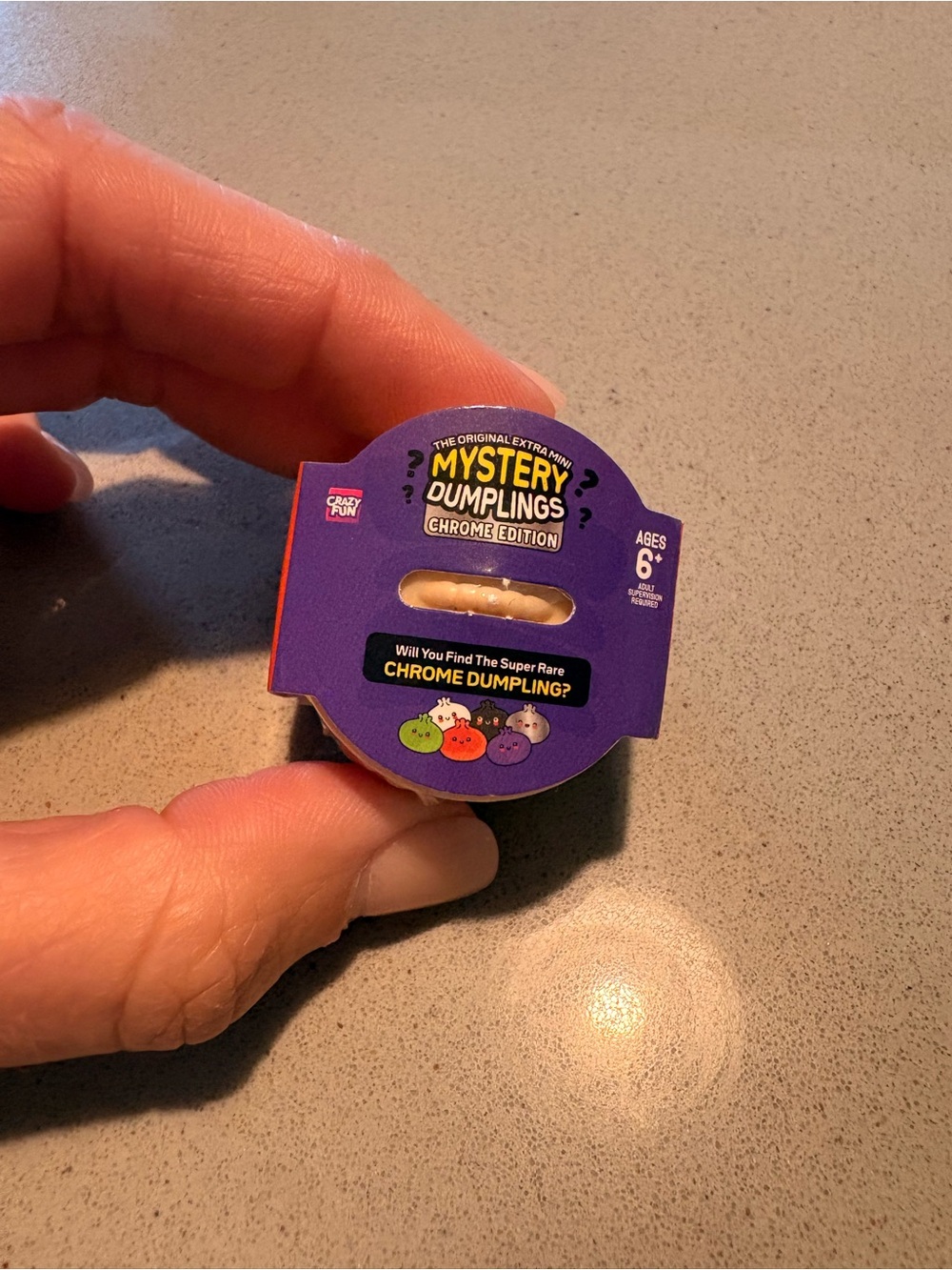 Mystery Dumplings TINY Chrome Edition Surprise Toy